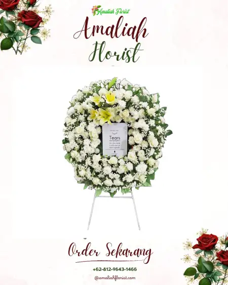Krans Bunga Duka Ciasem Girang